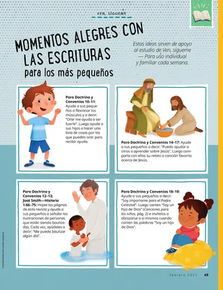 Come, Follow Me ideas for young children