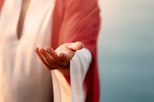the Savior’s outstretched hand