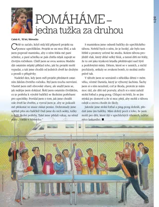 helping out, one pencil at a time