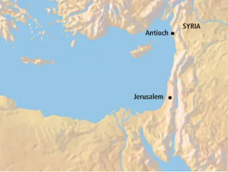 지도, 지중해 동부