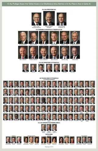 General Authority chart