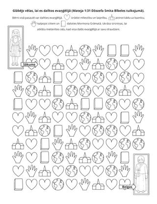 radošā lappusīte: Glābējs vēlas, lai es dalītos evaņģēlijā