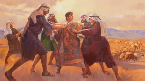 Joseph’s brothers taking away coat