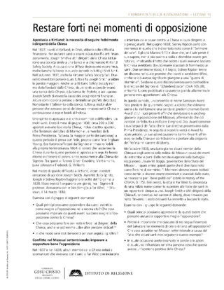 approfondimento, Restare forti