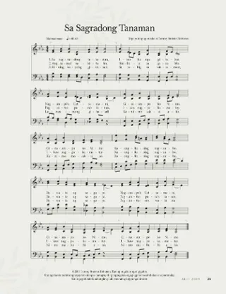 In a Sacred Garden Place