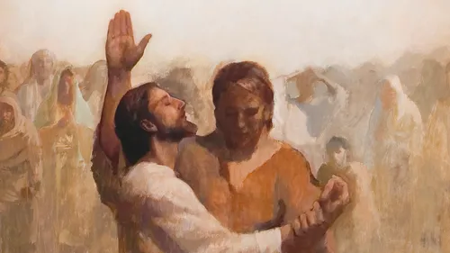 John baptizing Jesus Christ