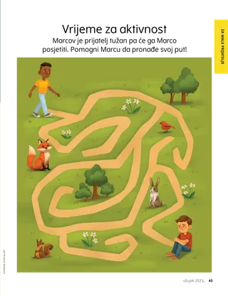 Stranica aktivnosti labirinta