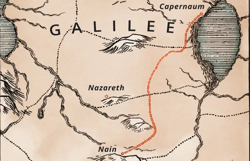 map of Galilee