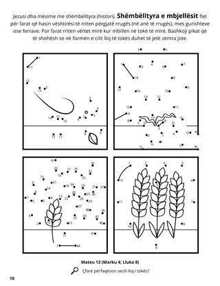 Parable of the Sower coloring page