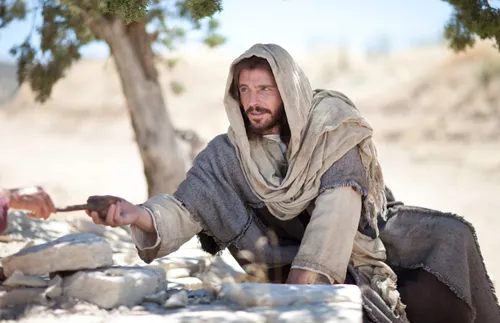 Jesus Christ at a well