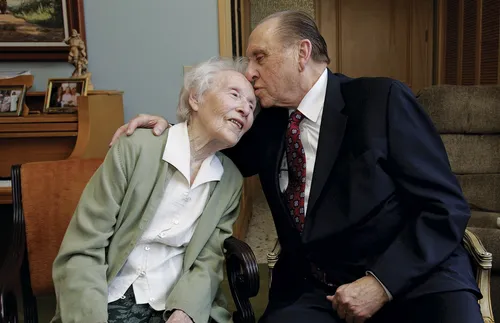 Thomas S. Monson and Thelma Fetzer