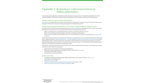 johtajakoulutusoppiaiheita, kuva