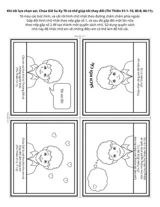 trang sinh hoạt: Khi tôi mắc sai lầm, Chúa Giê Su Ky Tô có thể giúp tôi thay đổi