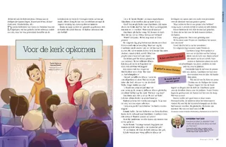 standing up for church