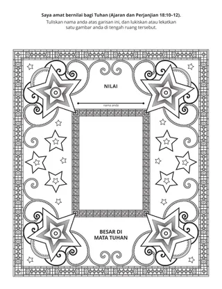 halaman aktiviti untuk kanak-kanak