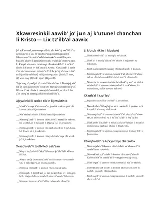 xhuhil li tz’ilok-ix