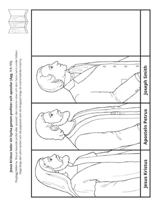 aktivitetssidan: Jesus leder genom profeter och apostlar