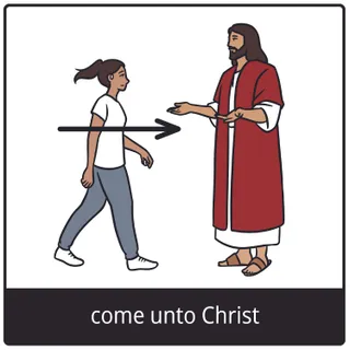 come unto Christ gospel symbol
