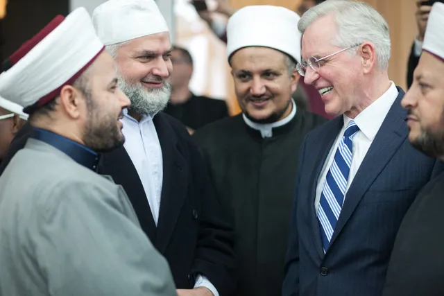 Elder D. Todd Christofferson, a member of the Quorum of the Twelve Apostles of The Church of Jesus Christ of Latter-day Saints, spoke about basic principles of religious freedom and the need for vigilance and cooperation to preserve it, April 29, 2015.
