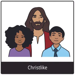 Christlike gospel symbol