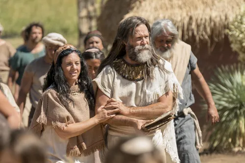 Jacob and his wife walk among the Nephites.