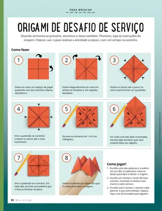 illustrated oribami instructions