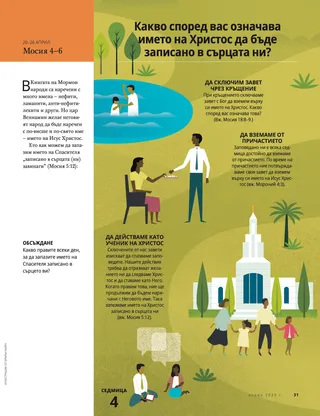 What Does It Mean to Have the Name of Christ Written in Our Hearts