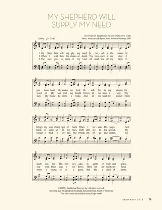 sheet music
