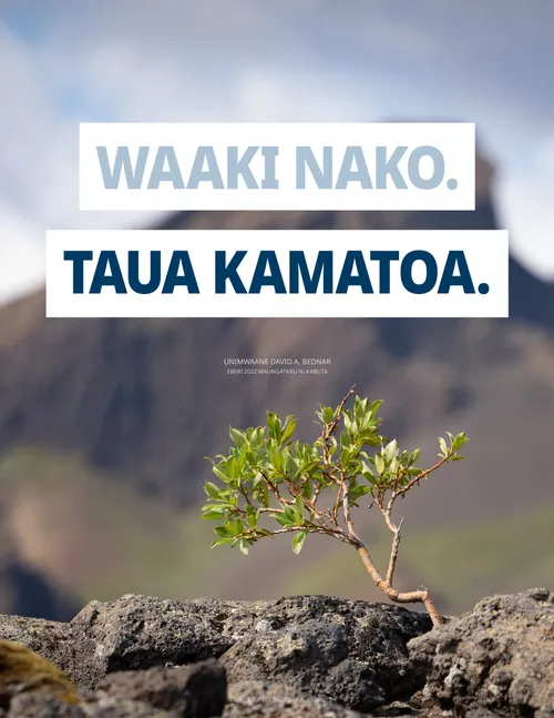 te boutita ae tamnein te aroka ae bwebwerake imarenan te bwaa