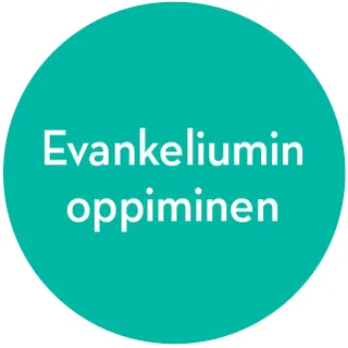 evankeliumin oppiminen -kuvake