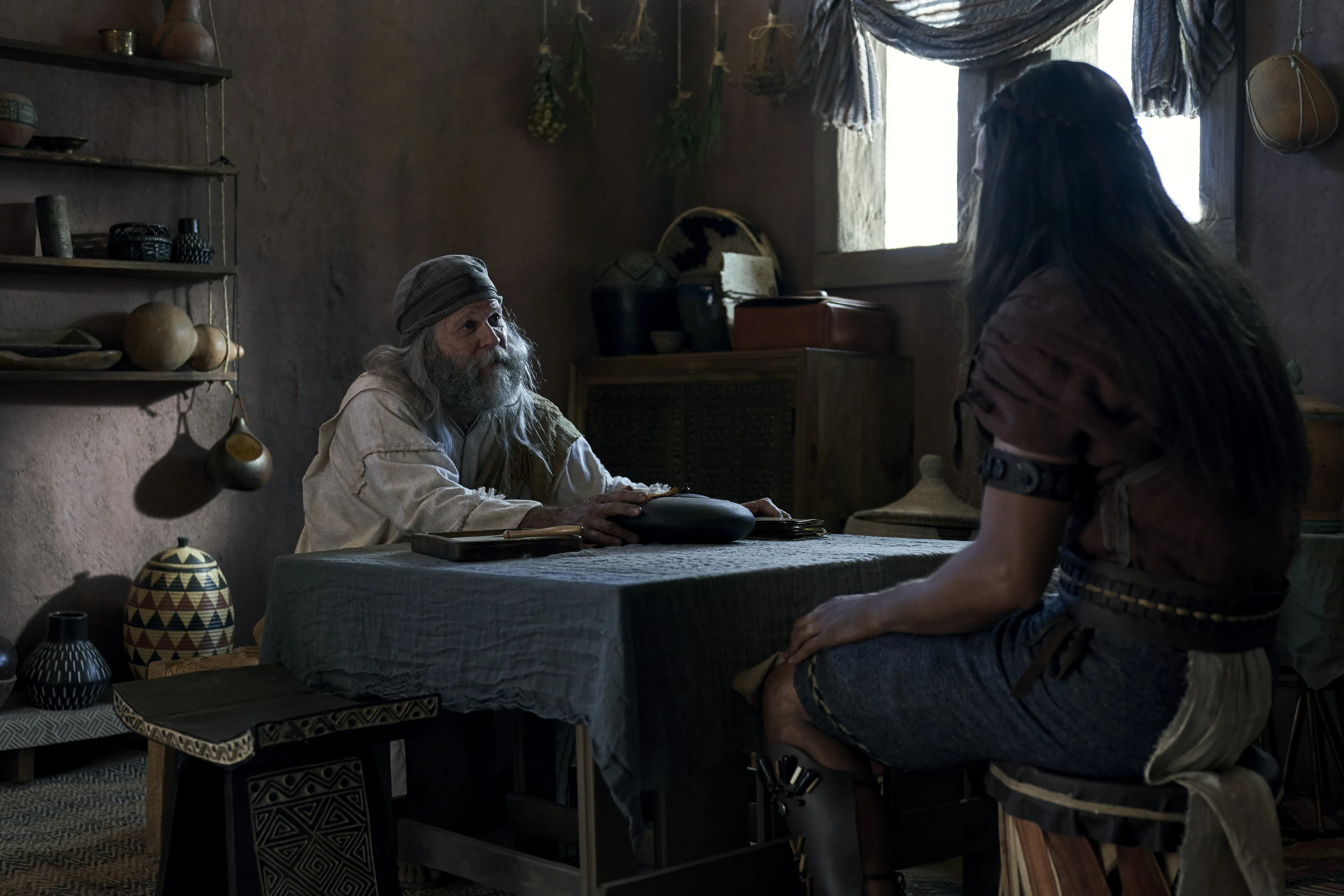 Jacob and Enos discuss the records.