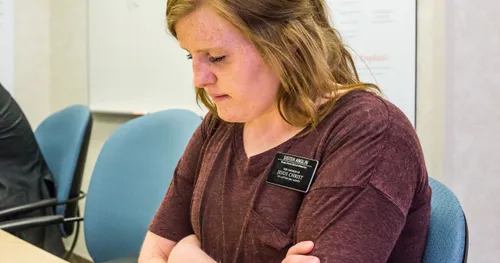 service missionary praying
