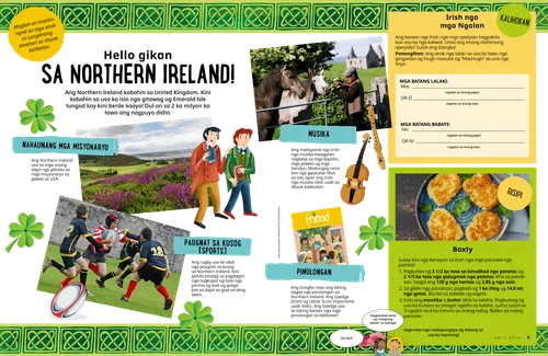 禧伯·郭跟他的孩子說話