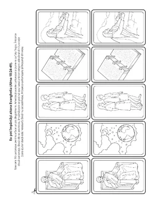 Pagină cu activități: eu pot împărtăși altora Evanghelia