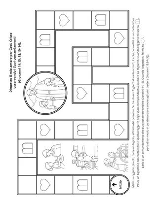 Pagina delle attività: Dimostro il mio amore per Gesù Cristo osservando i Suoi comandamenti