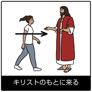 キリストのもとに来る—福音のシンボル