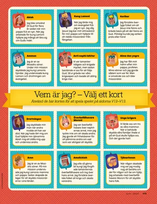 Who Am I—Pick a Card