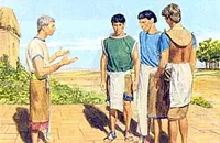 Alma talks with his sons