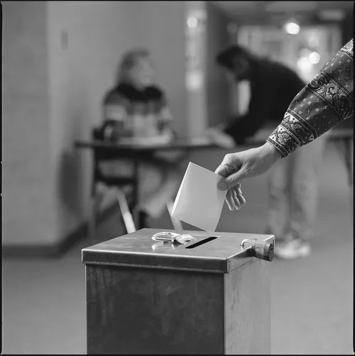 person voting