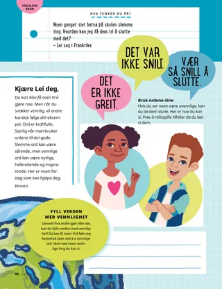 boy and girl talking