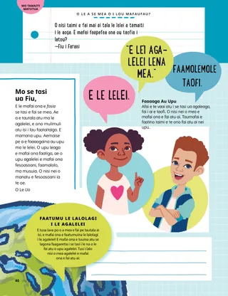 boy and girl talking