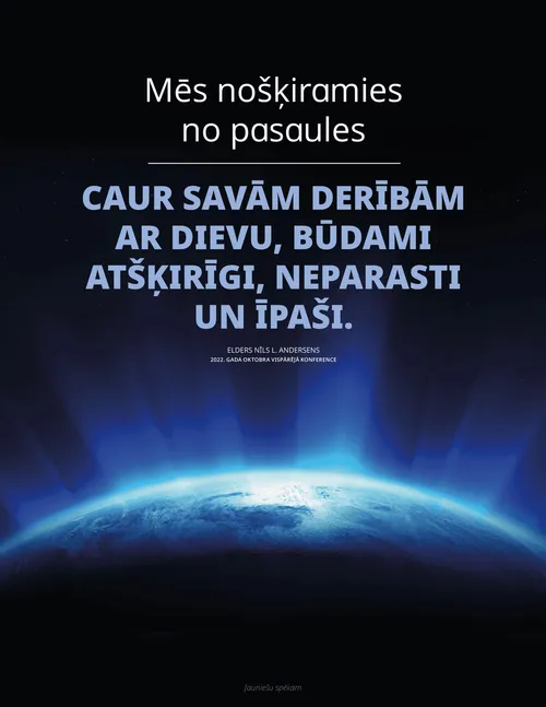 Andersena citāts uz plakāta