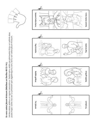 radošā lappusīte: es varu sekot Jēzum Kristum