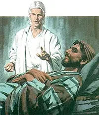 Joseph takes Mary and Jesus to Egypt