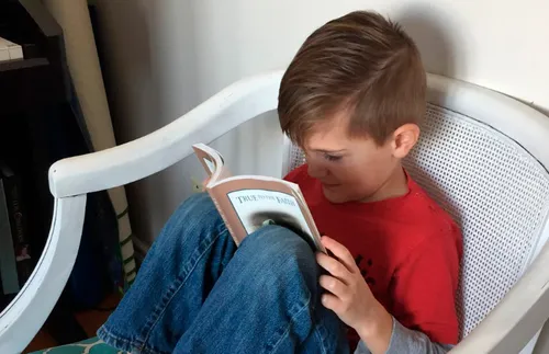 Blake feeding his spirit