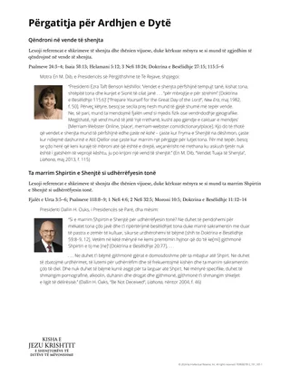 Përgatitja për Ardhjen e Dytë