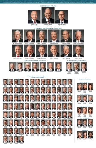 Tāpura hōho’a e fa’a’ite ra i te feiā fa’atere o te ’Ēkālesia.