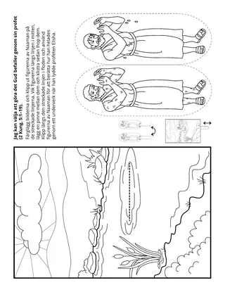 Aktivitetssida: Jag kan välja att göra det Gud befaller genom sin profet