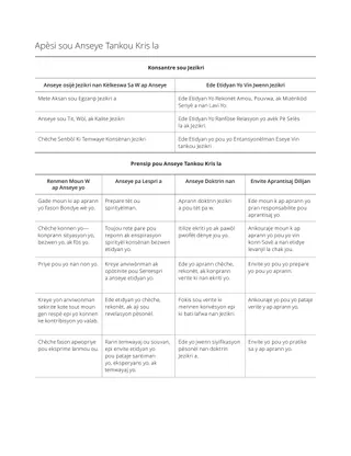 Egzanp sou Fason pou Planifye Leson