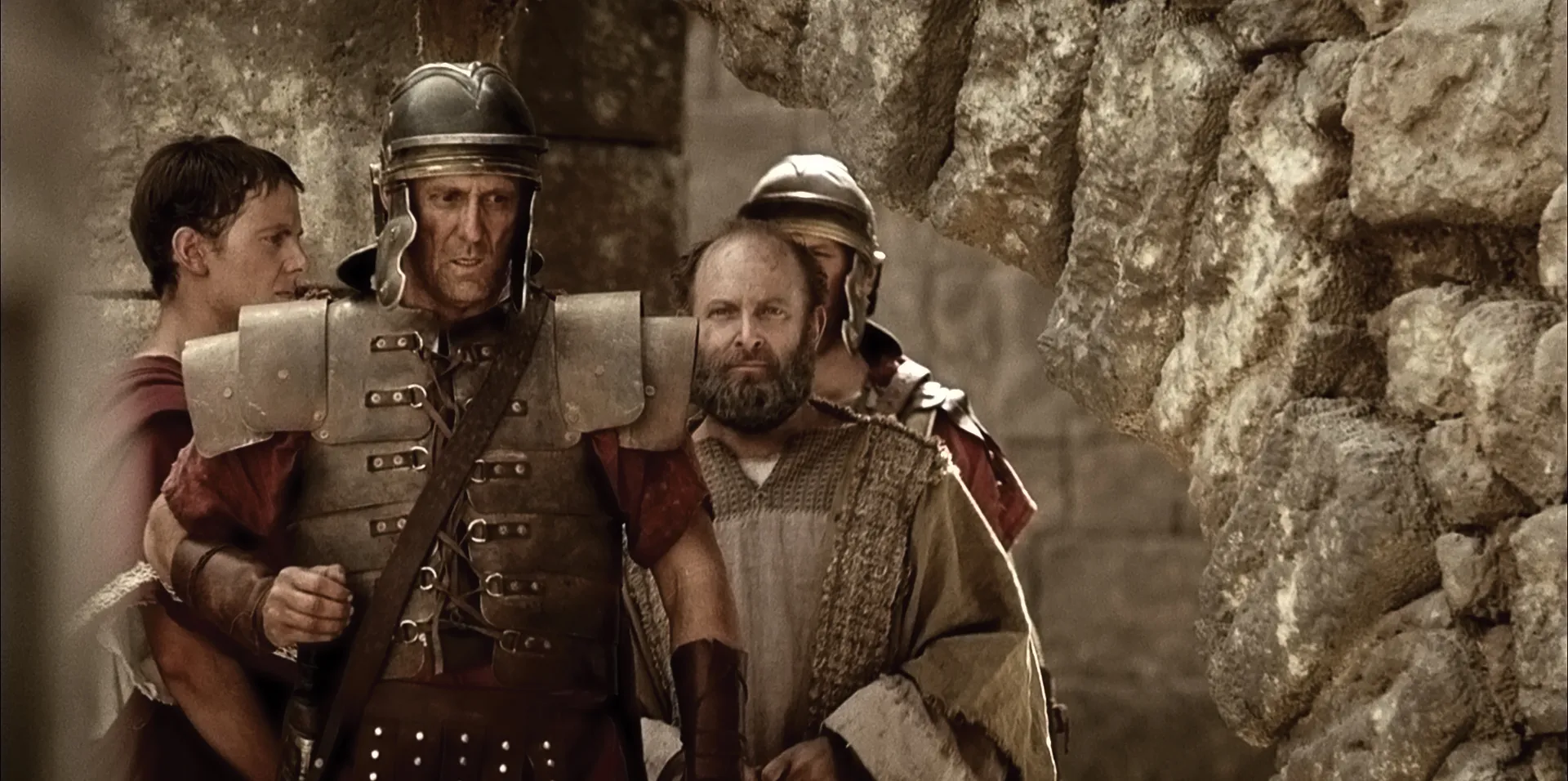 Soldiers escort Paul to his execution.